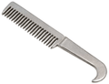 Aluminium Pulling Comb and Hoof Pick
