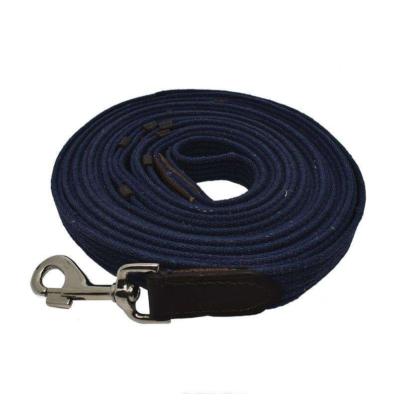 Academy Cotton Web Lunge Rein for Horses
