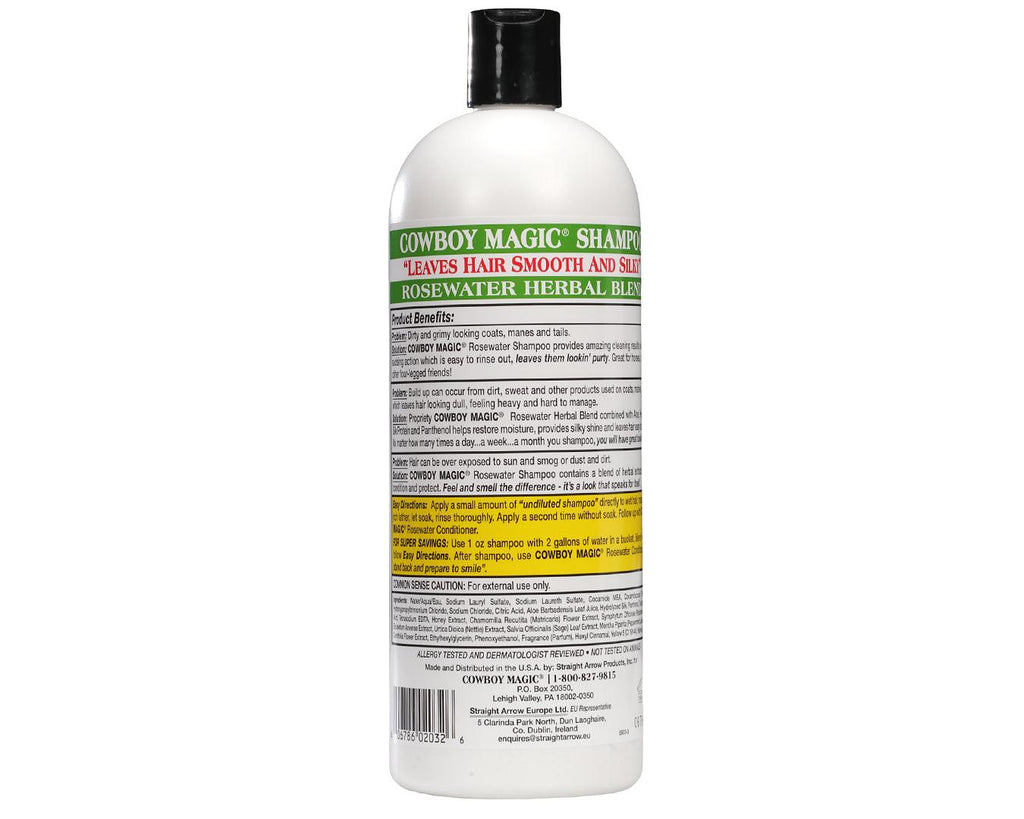 Cowboy Magic Rosewater Shampoo for Horses & Pets