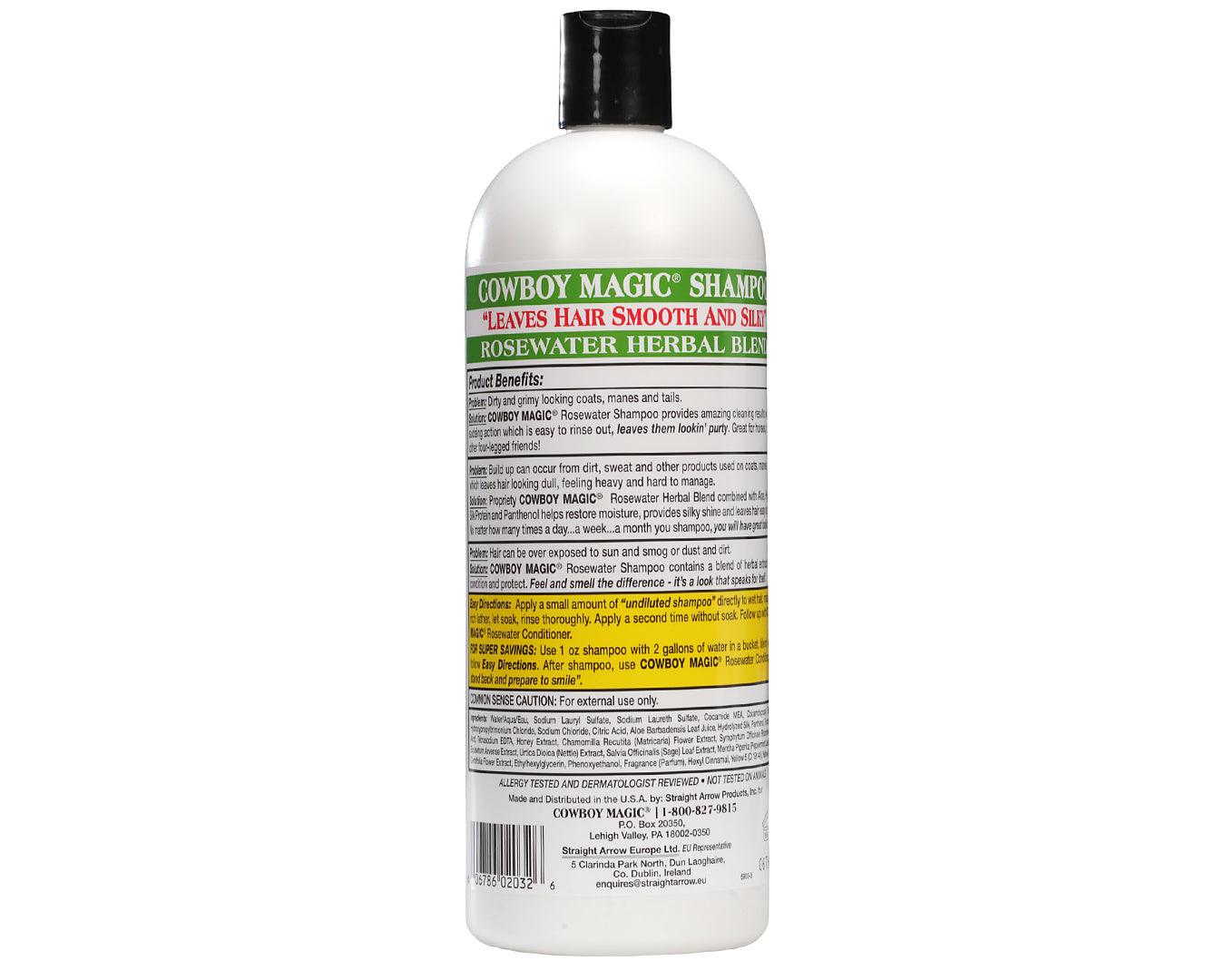 Cowboy Magic Rosewater Shampoo for Horses & Pets