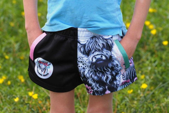 Champions Choice Cactus Cow Foot Shorts Adults