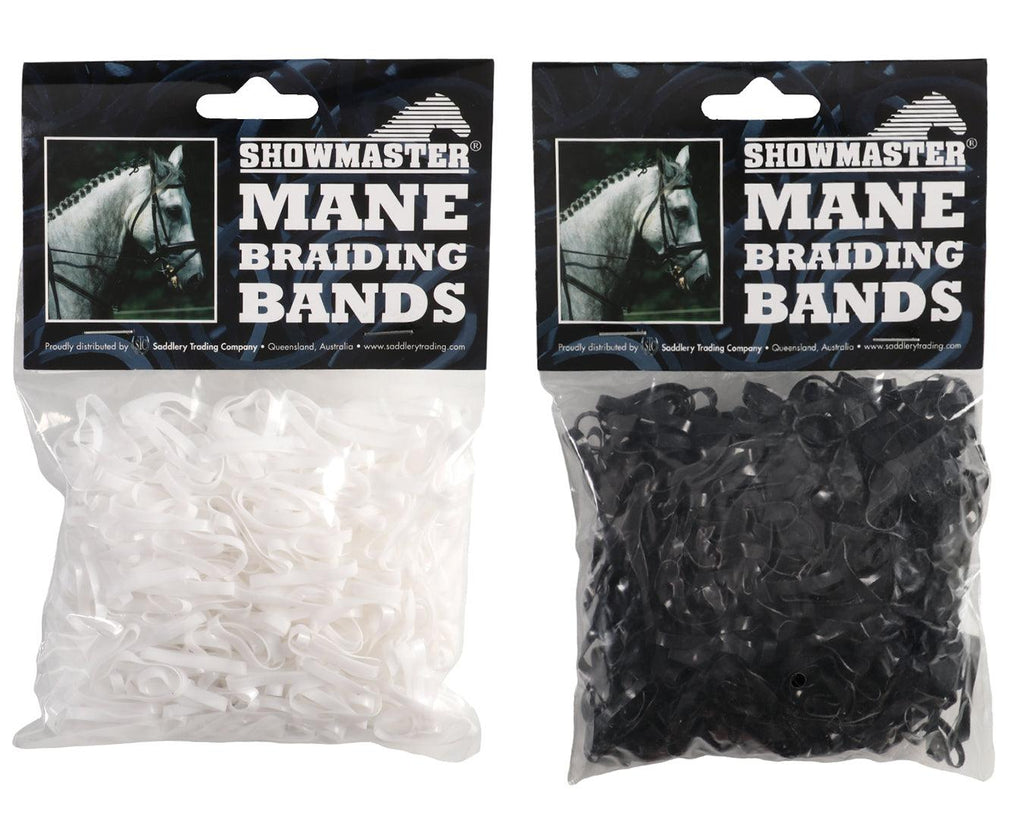 Showmaster Silicon Braiding Bands - 500 Pieces