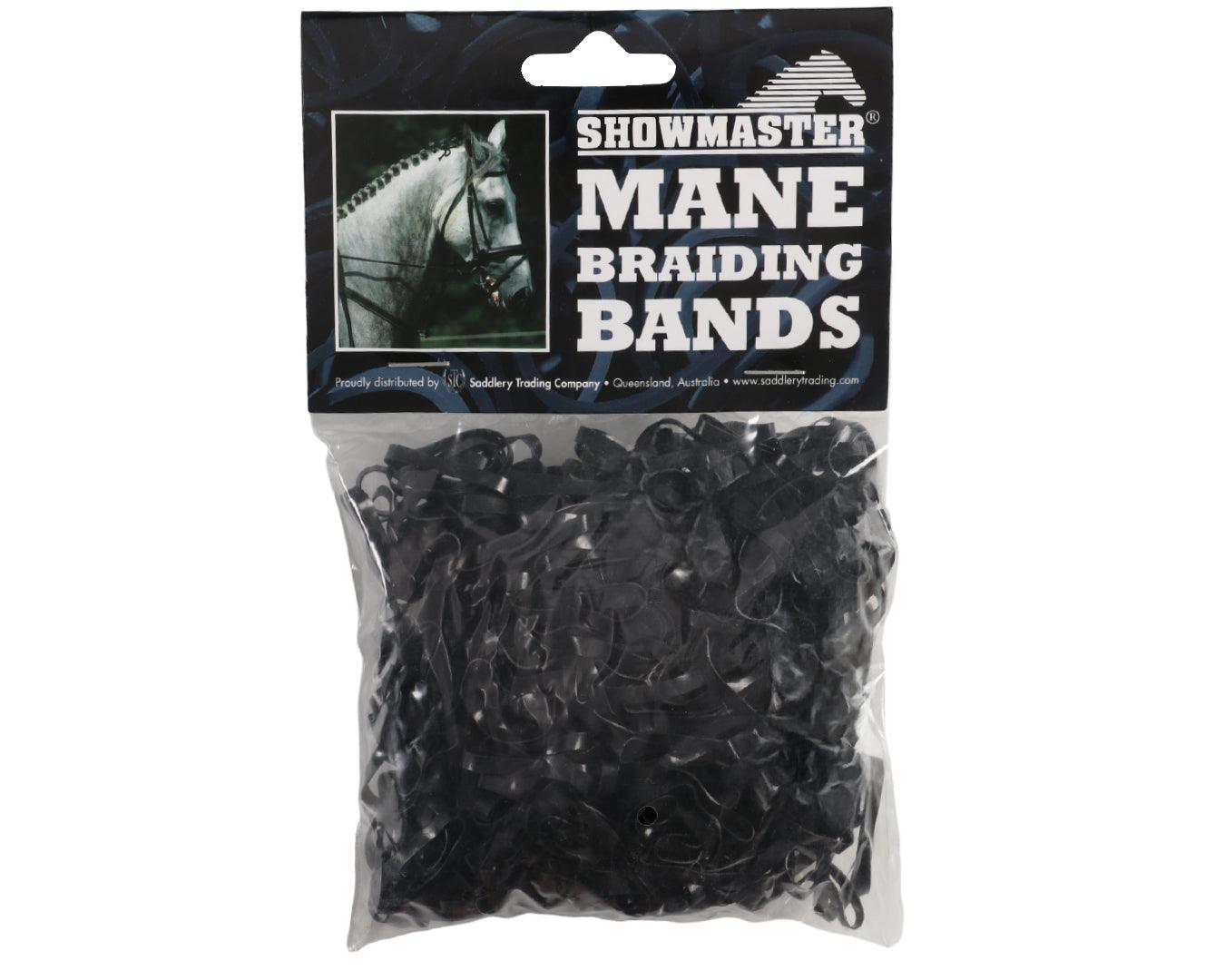 Showmaster Silicon Braiding Bands - 500 Pieces