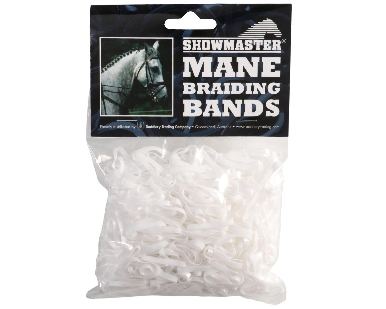 Showmaster Silicon Braiding Bands - 500 Pieces