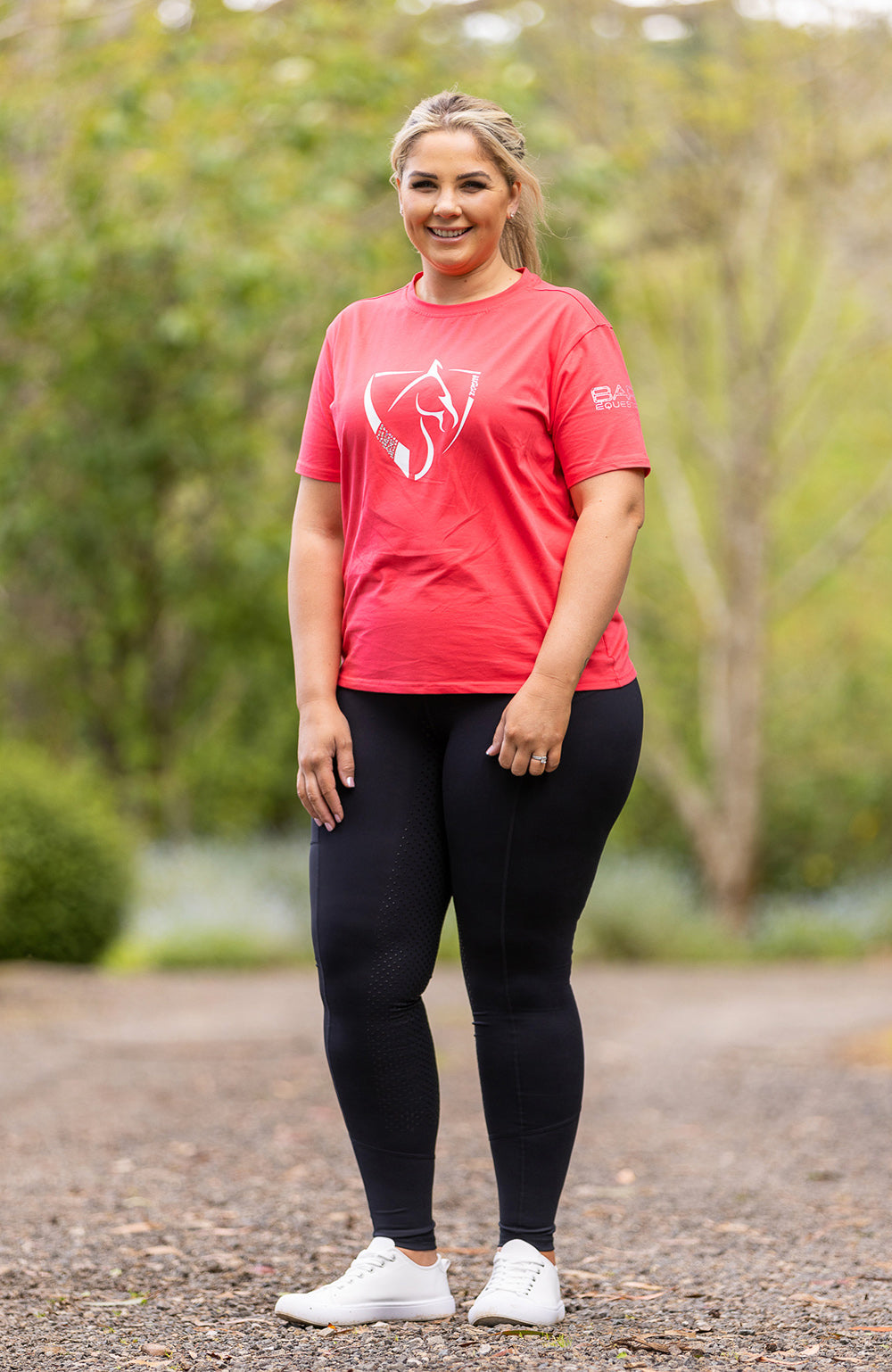 BARE Performance Riding Tights - Black Rider