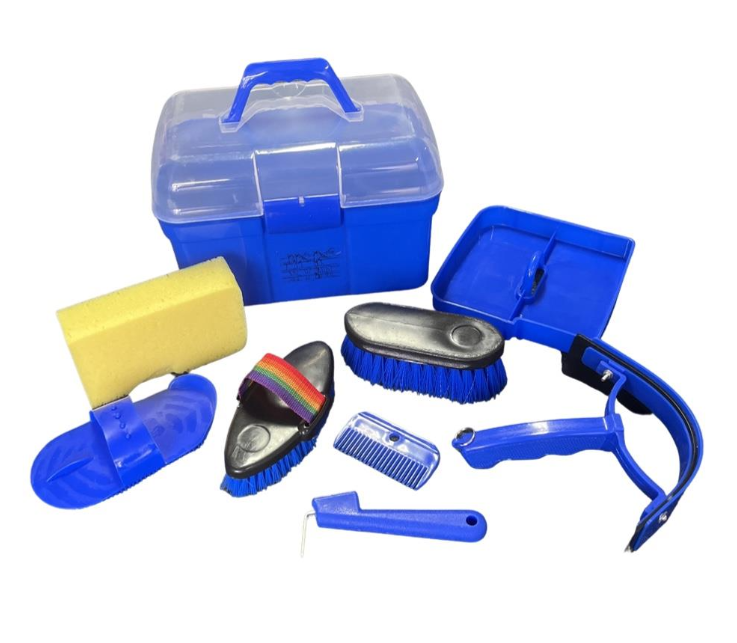 Eureka Grooming Box & Kit Blue