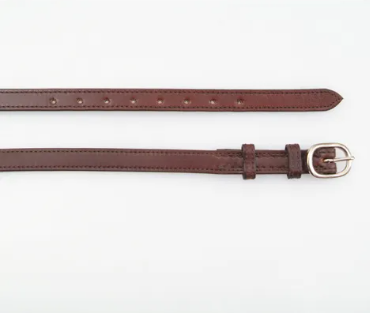 Grainge Spur Strap Stitched Brown Adult
