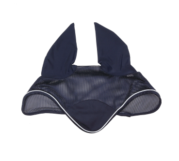 Zilco Mesh Ear Bonnet - Navy Pony