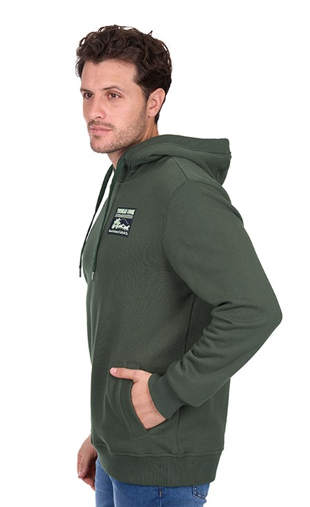 Mens Heritage CNC Hoodie Green
