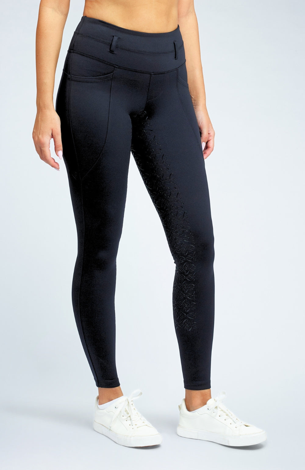 BARE Flex Form Sculpting Riding Tights - Black