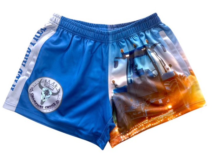 Champions Choice Tractor Footy Shorts Adults