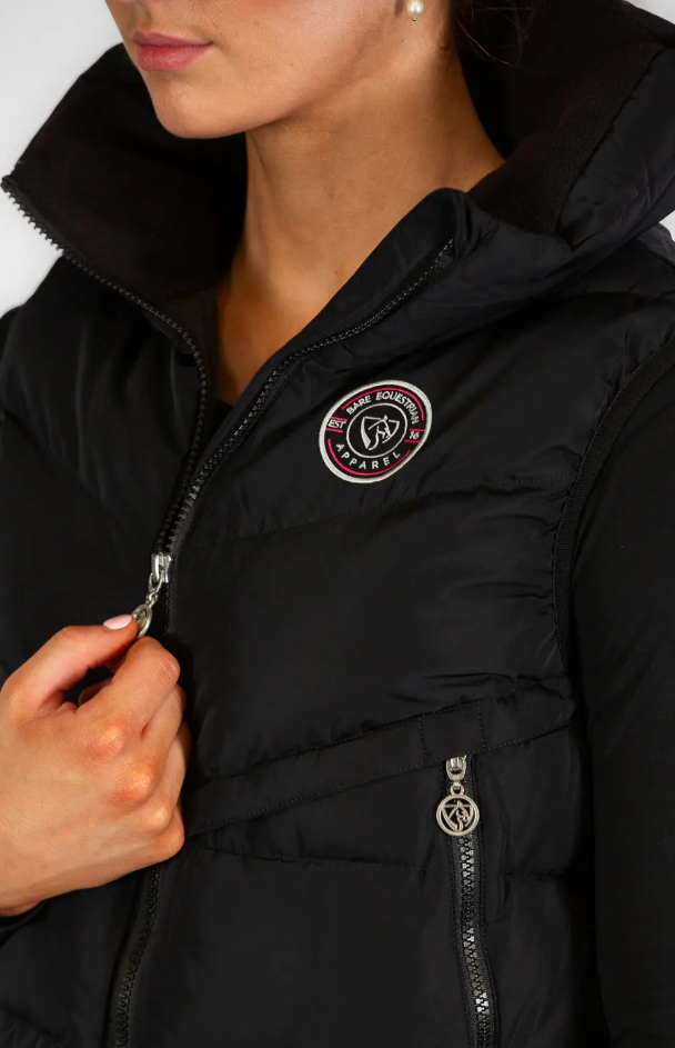 Bare Winter Series Urban Padded Vest Black