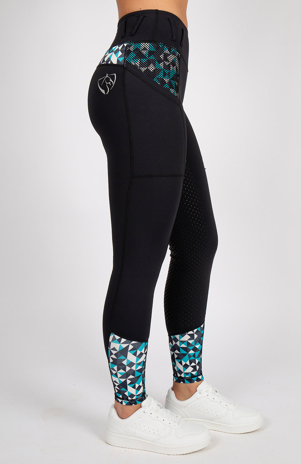 BARE Performance Riding Tights - Geo