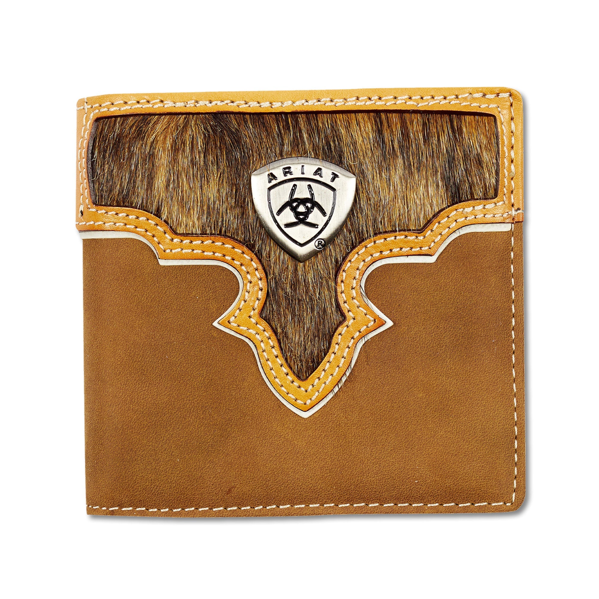 Bi-Fold Wallet - Two Toned Hair On