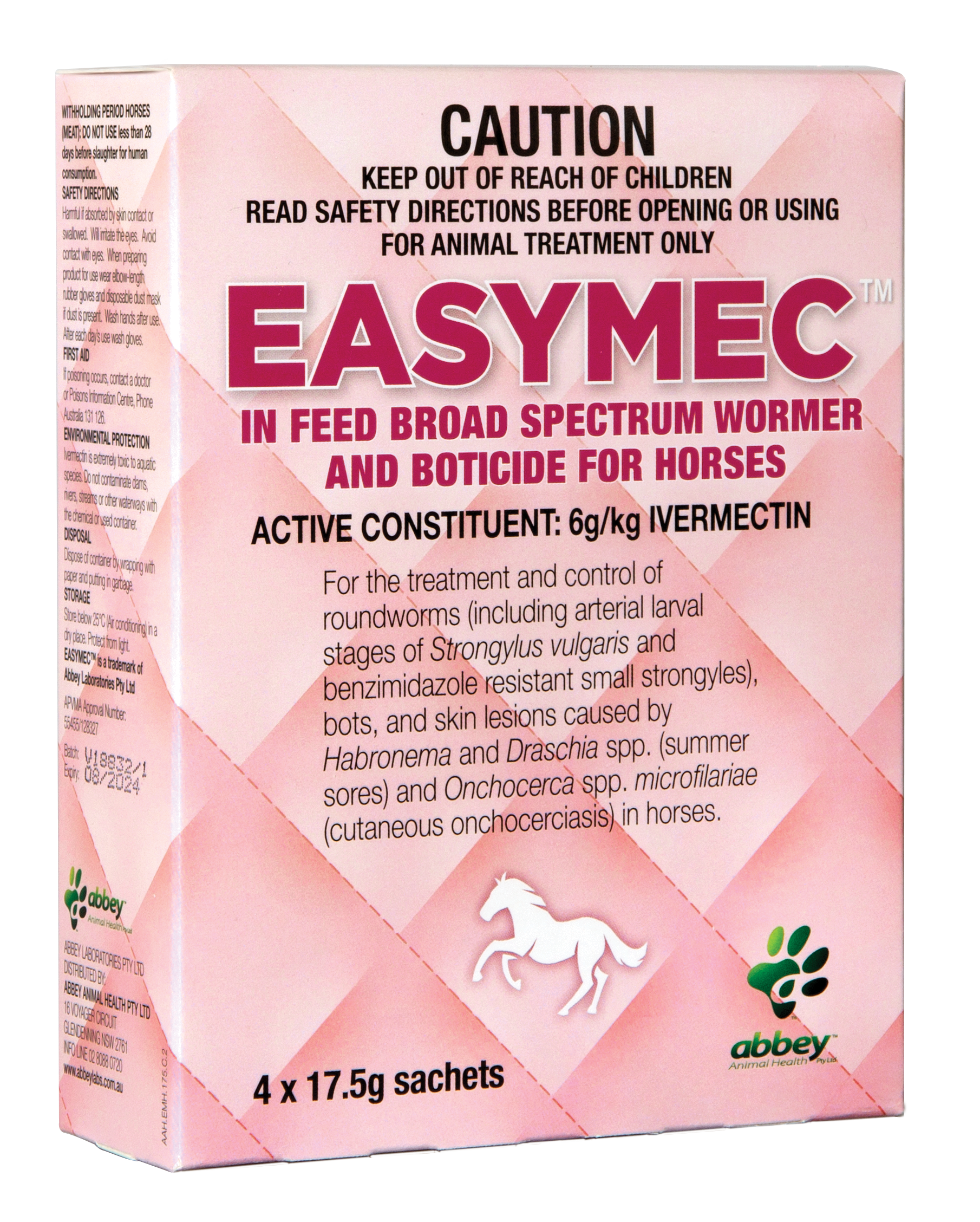Abbey Easymec In Feed Wormer