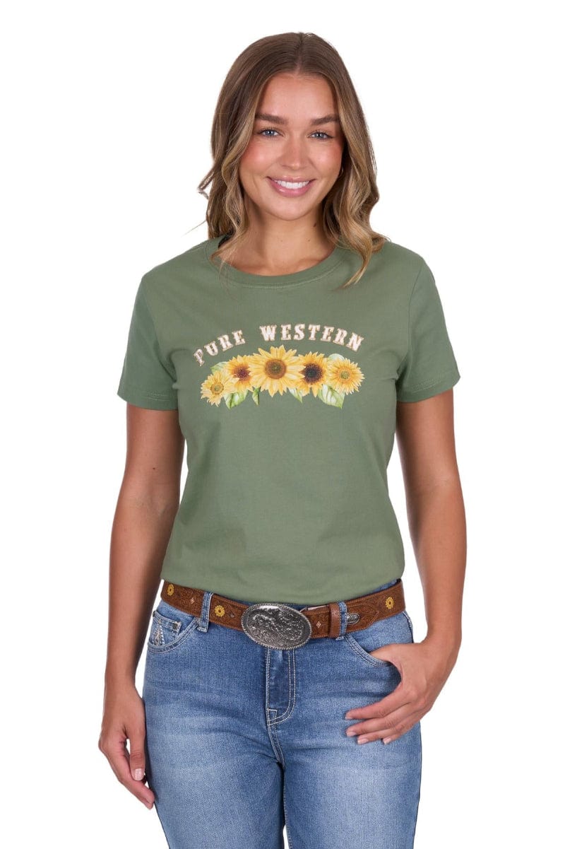 Pure Western Tee Womens Charlie
